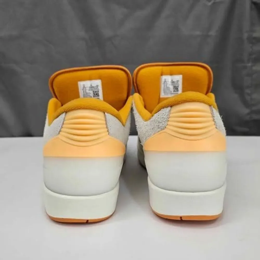 Nike Air Jordan 2 Retro Low Melon Tint Mens Size 16 Off-White Orange Cream NEW